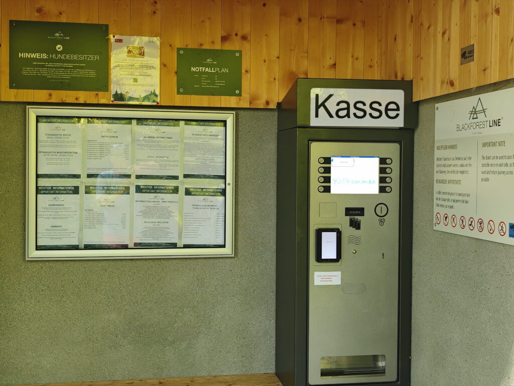 Todtnauer Wasserfälle Eintritt für die Wasserfälle und die Hängebrücke